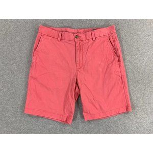 Vineyard‎ Vines Cotton Blend Breaker Shorts (Men's 32) Jetty Red
